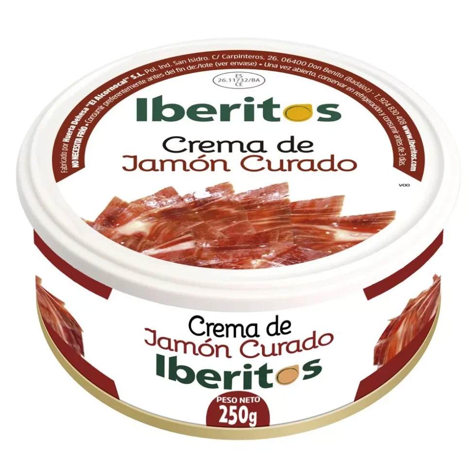 crema de jamon curado iberitos