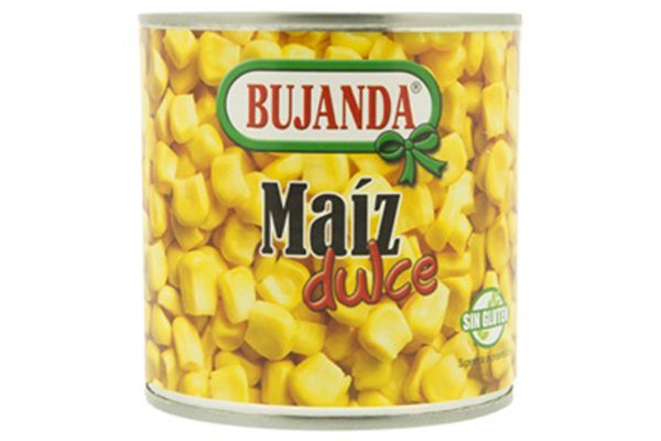 una lata de maiz dulce en grano de 1 kilo