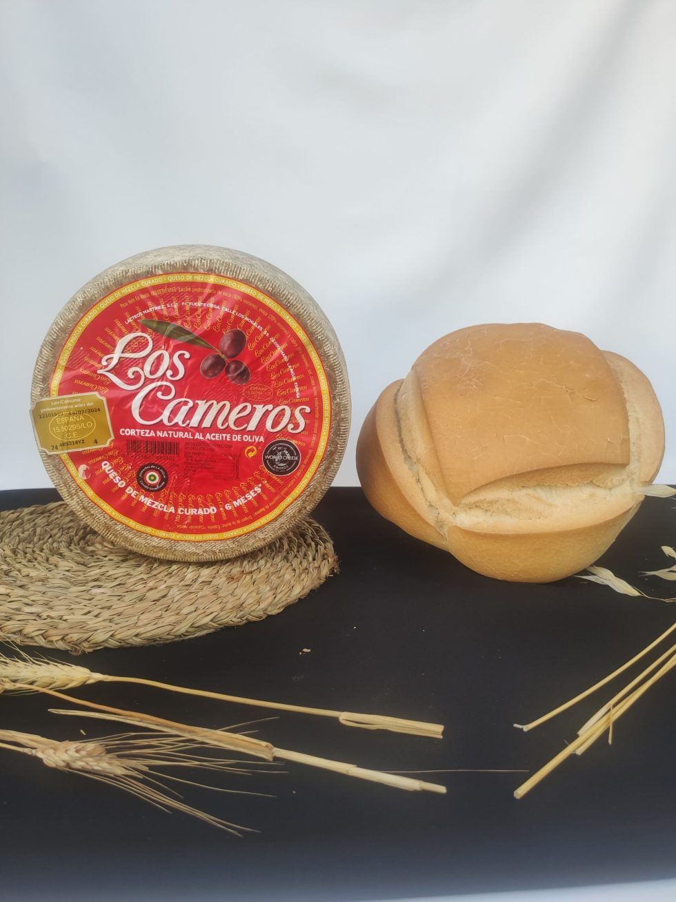 un queso entero curado los cameros