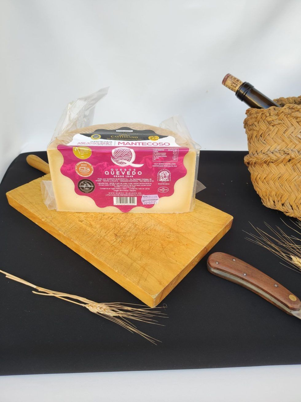medio queso mantecoso gourmet añejo quevedo