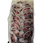 una caja de polvoron de cacao artesano