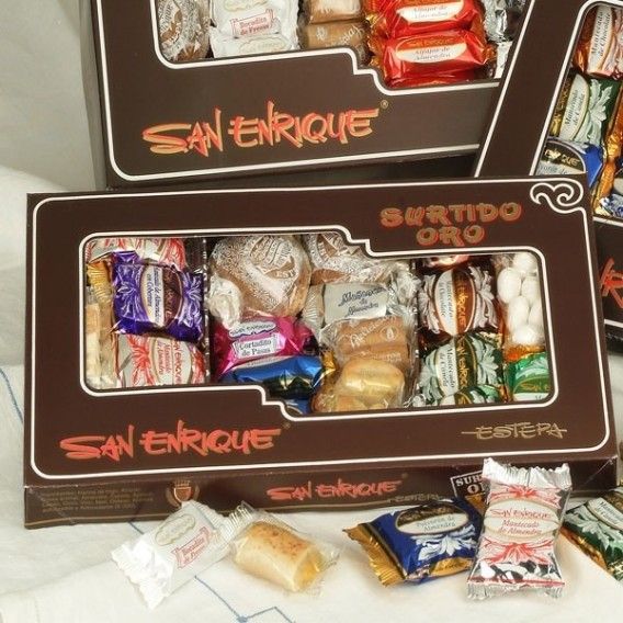 caja de mantecados surtidos serie oro de san enrique