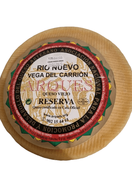 Queso curado Reserva Rio Nuevo Vega del Carrión ARQUES