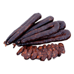 una morcilla achorizada iberica artesanal