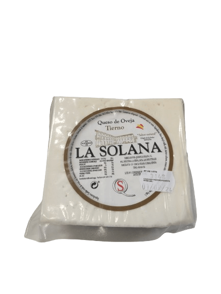 queso tierno de oveja la solana