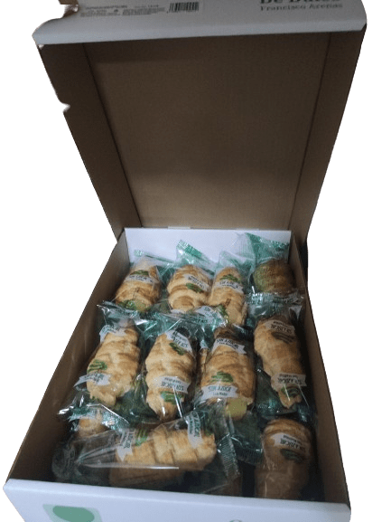 barquillos rellenos de crema sin azucar