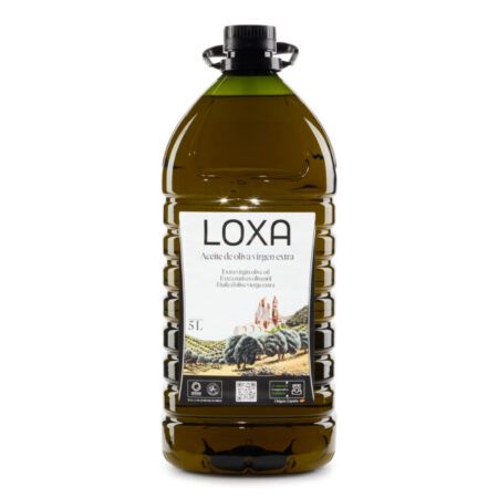 aceite de oliva virgen extra Loxa, producido por pequeños agricultores en Loja granada