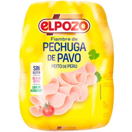 pechuga de pavo el pozo, pieza de 5 kilos
