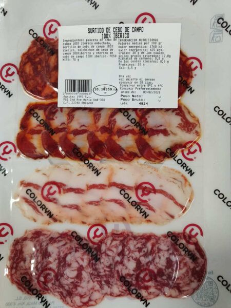 surtido iberico de cebo de campo